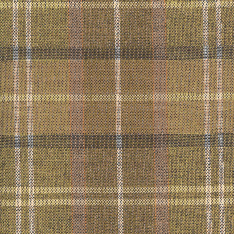 Devon Check Green, Upholstery Fabric