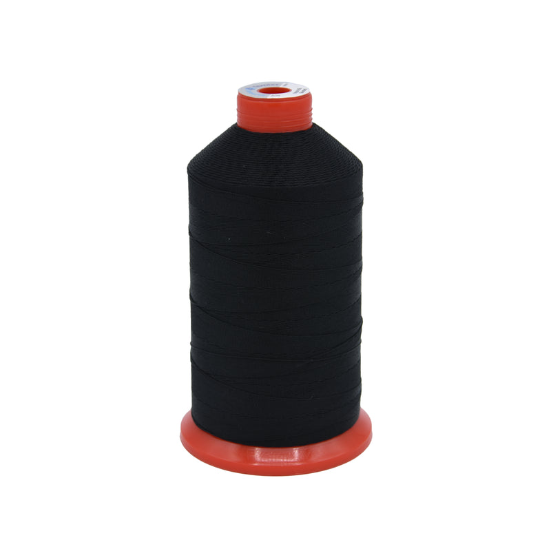 TKT60 Nylon Bonded Sewing Thread Black 2 4500M